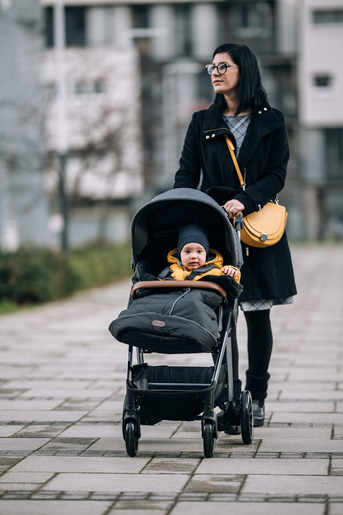 FreeON zimska vreća za kolica, crna