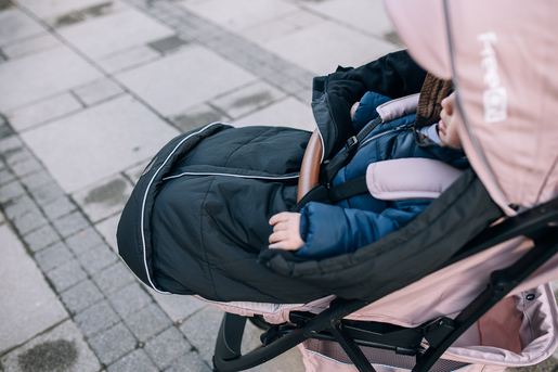 FreeON zimska vreća za kolica, crna