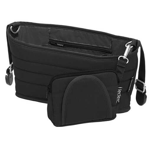 Leclerc Baby organizator Easy Quick za kolica, crni