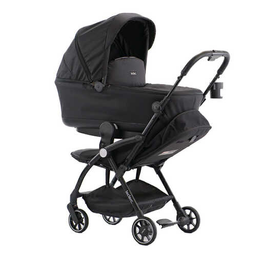 Leclerc Baby košara, crna