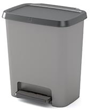 CURVER koš s pedalom, Compatta, 12L+12L