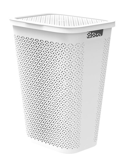 CURVER koš za rublje, Terrazzo, 55L, 44 x 34 x 58 cm