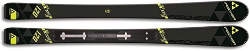 FISCHER set skija, RC4 RACE JR. RAIL + FJ4 AC, crni