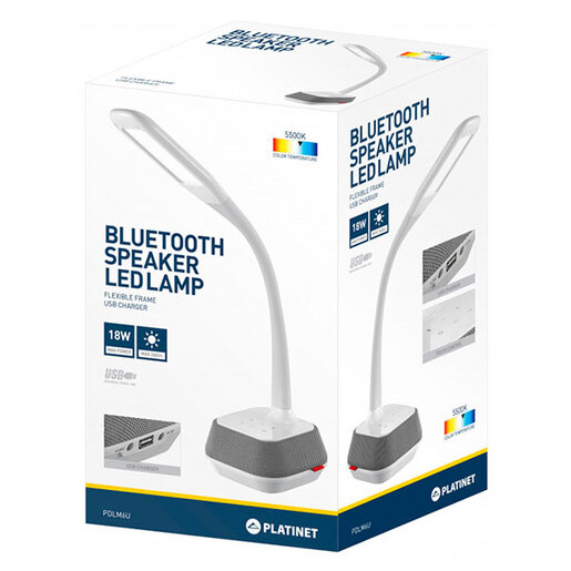 Platinet STOLNA LAMPA 18W + BLUETOOTH  ZVUČNIK