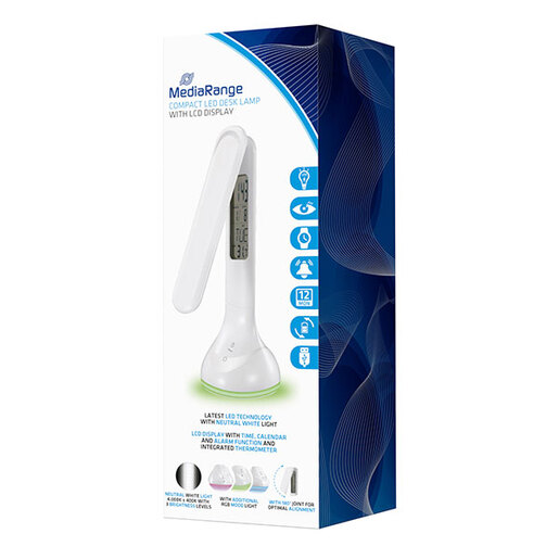 MediaRange LED STOLNA LAMPA, BIJELA, MALA