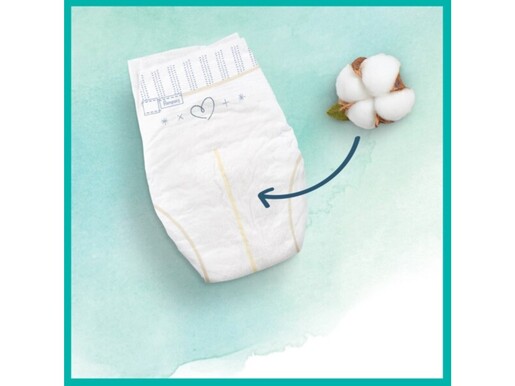 Pampers Harmonie pelene, veličina 1, 2-5 kg, 102 kom