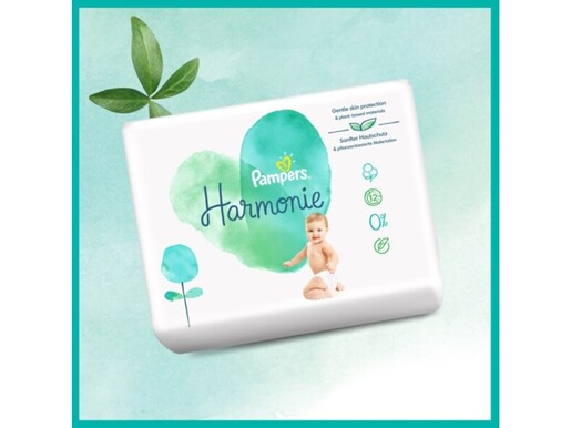 Pampers Harmonie pelene, veličina 1, 2-5 kg, 102 kom