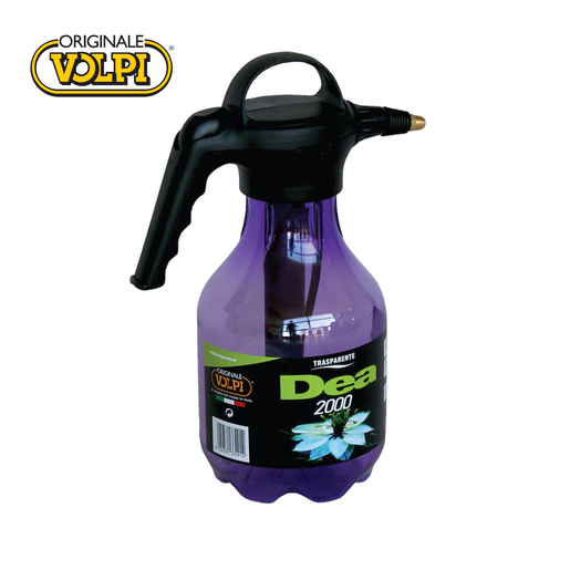 VOLPI tlačna prskalica DEA - transparent, 2 bar, 2 L