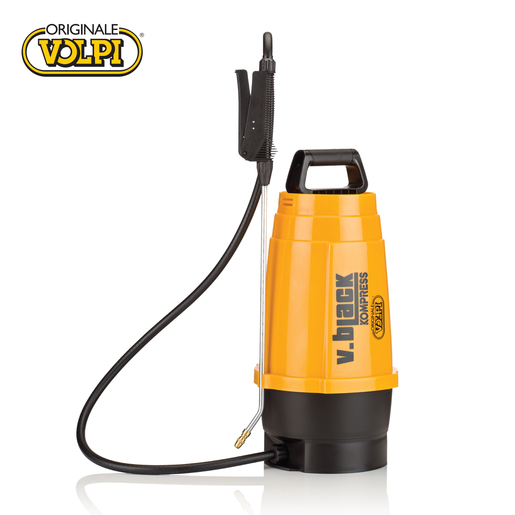 VOLPI V-BLACK tlačna prskalica KOMPRESS, 6 litara