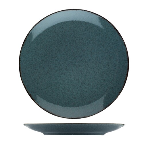 24-dijelni set posuđa, plavi