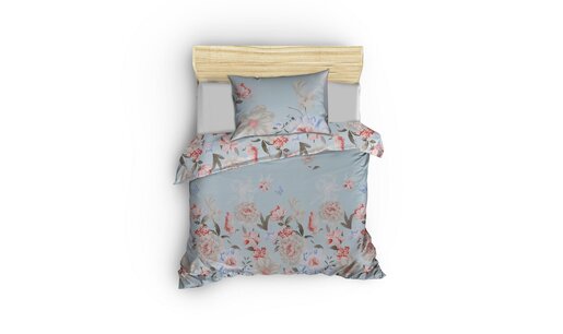 Komplet posteljine Cielo 135x200 cm, svijetlo plava