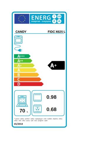 Candy pećnica FIDC X625 L