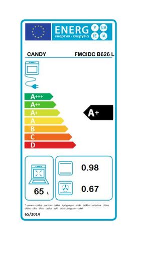 Candy pećnica FMCIDC B626 L