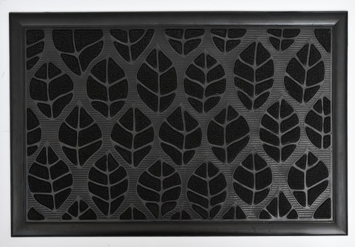 LUANCE otirač Central Park 40x60 cm, polipropilen/gumeni, crni