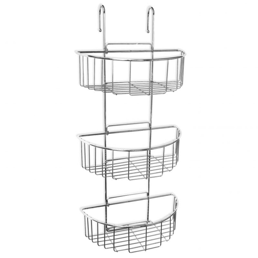TATAY trostruka viseća polica za tuš 27,5x15x60 cm, inox