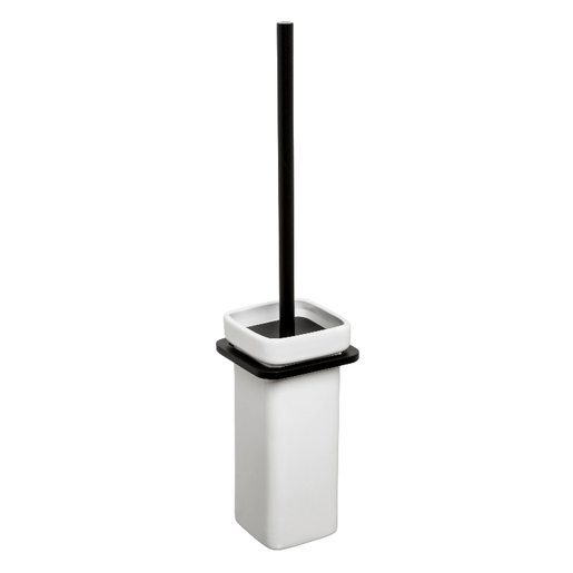 TATAY WC četka Onyx 9 x 10 x 41 cm, crno/bijela