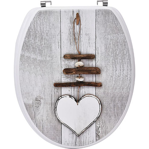 TENDANCE WC daska Ouessant, MDF s inox okovima