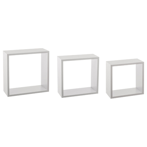 FIVE police Cube 3/1, 30x12x30 cm, MDF, bijele