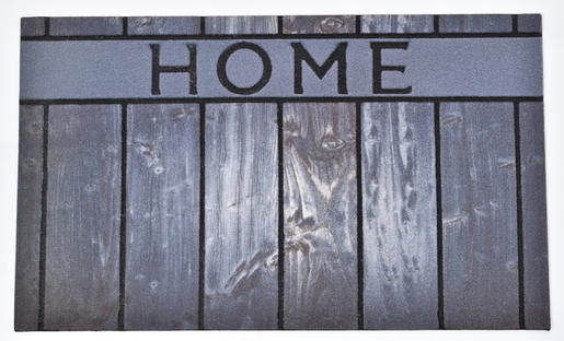 LUANCE otirač Effet Bois 45x75 cm, gumeni, sivi