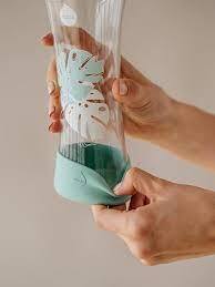 EQUA, staklena boca, Urban Jungle Monstera, BPA, BPF i BPS-free, 550ml