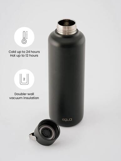 EQUA, termo boca od nehrđajućeg čelika, Timeless Dark, 600ml