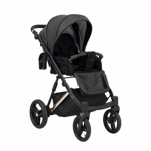 Dječja kolica 2u1 Kunert Lazzio Premium Copper, sivo/crna