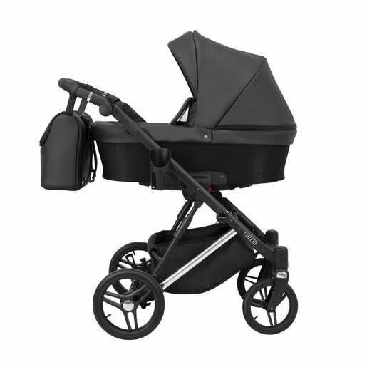 Dječja kolica 2u1 Kunert Lazzio Premium Copper, sivo/crna