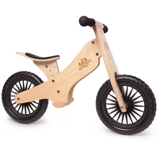 Kinderfeets drvena dječja guralica, Classic, Natural