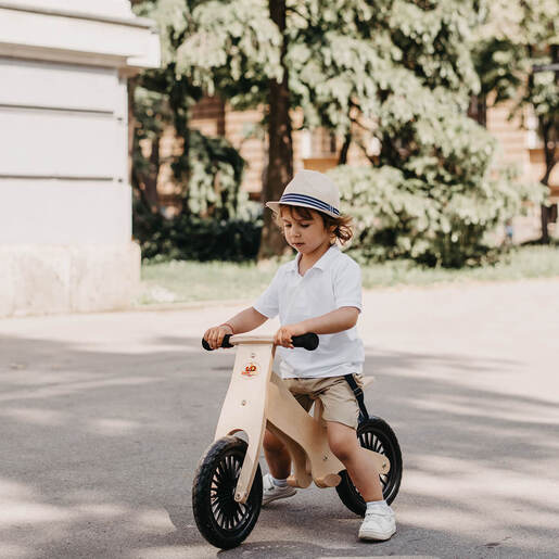 Kinderfeets drvena dječja guralica, Classic, Natural