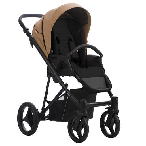 Dječja kolica 2u1 Bebetto Flavio PRO 03/CZA, smeđa