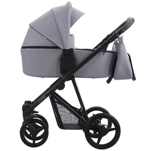 Dječja kolica 3u1 Bebetto Flavio PRO 04/CZA, svijetlo ljubičasta