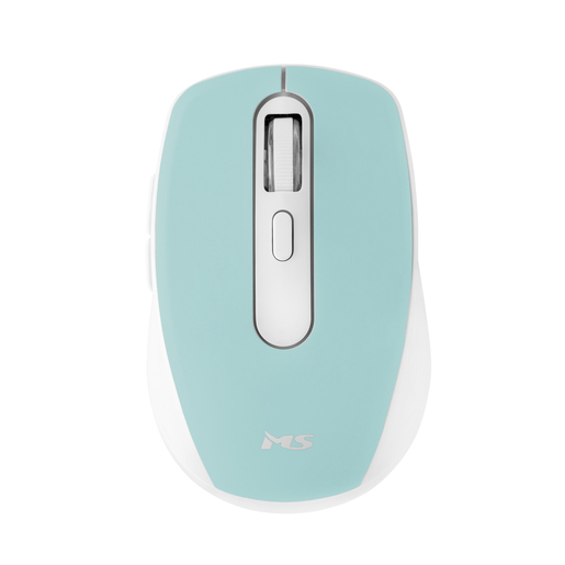 MS FOCUS M318 optički bežični miš, 1600DPI, zeleni