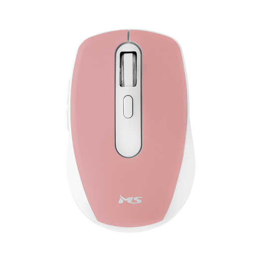 MS FOCUS M317 optički bežični miš, 1600DPI, rozi