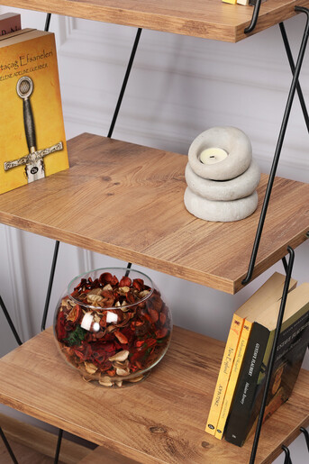 Polica za knjige Balaban pine 165 x 48 x 31 cm