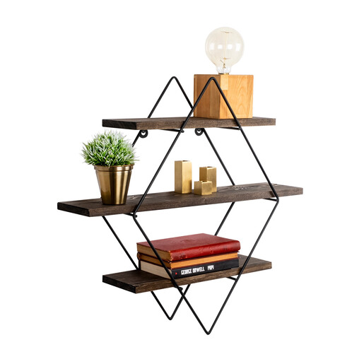 Zidna polica Erysimum 60 x 40 x 15 cm