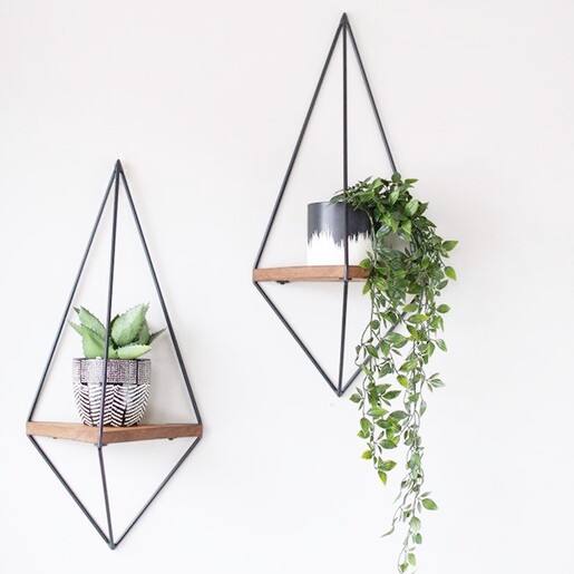 Zidna polica Walnut 60 x 23 x 15 cm