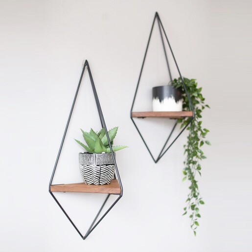 Zidna polica Walnut 60 x 23 x 15 cm