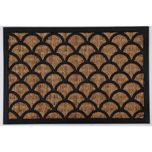 LUANCE Otirač Sally, 40x60cm pleteni coco/guma uzorak