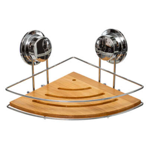 FIVE Kutna polica Venterra, 11,5x26,8x19,6 cm, metal/bambus