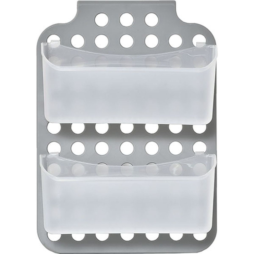 TENDANCE dvostruka košarica za tuš, siva