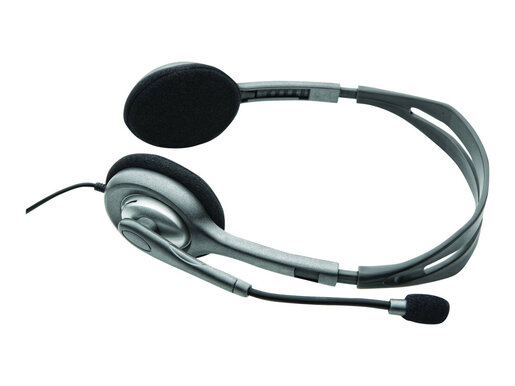 Logitech Headset H110, slušalice, srebrne (981-000271)
