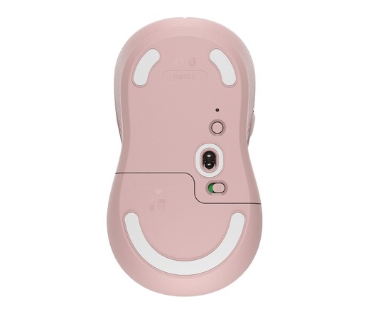 Logitech M650, bežični, optički miš, 4000dpi, USB, Bluetooth, rozi (910-006254)