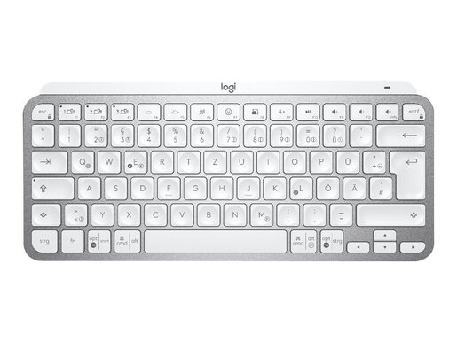 Logitech MX Keys mini, bežična tipkovnica, Bluetooth, srebrna (920-010499)