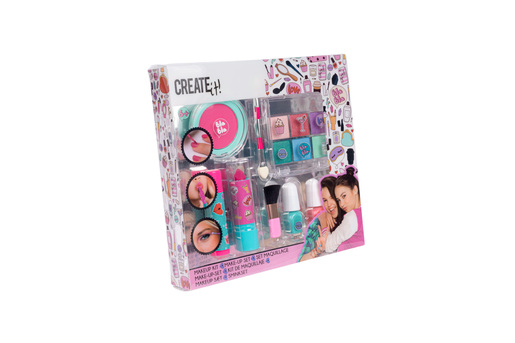 CREATE it! Make up set, pink turquise