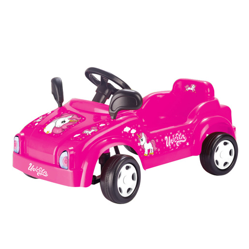 DOLU Auto na pedale smart, jednorog rozi 32x79x49 cm