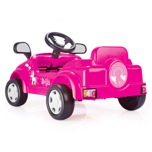 DOLU Auto na pedale smart, jednorog rozi 32x79x49 cm