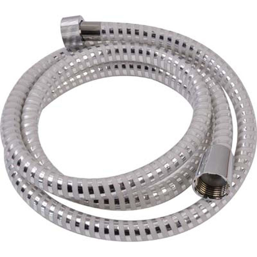 TENDANCE tuš crijevo 150 cm PVC, bijelo sivo