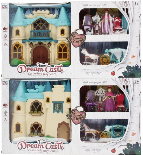 Set dvorac s kočijom i princezom, 499390