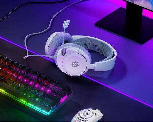 Slušalice SteelSeries Arctis Nova 1 - Bijela