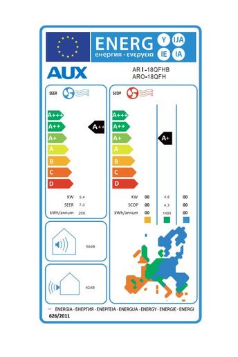 AUX klima uređaj Q-Premium ARI-18QFHB/ARO-18QFH